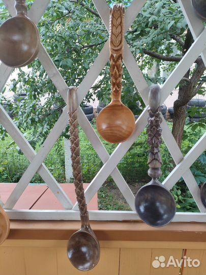 Ложки ручной работы из дерева