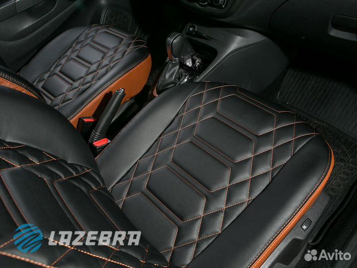 Чехлы из экокожи для Renault Kaptur