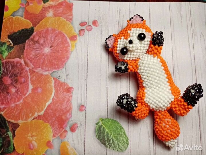 Игрушки из бисера