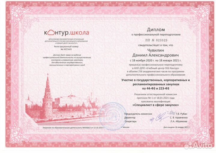 Тендерное сопровождение