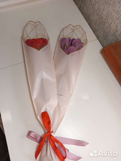 Букет из мыла