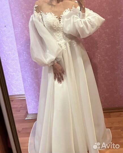 Свадебное платье 40 42