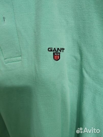 Поло мужское gant