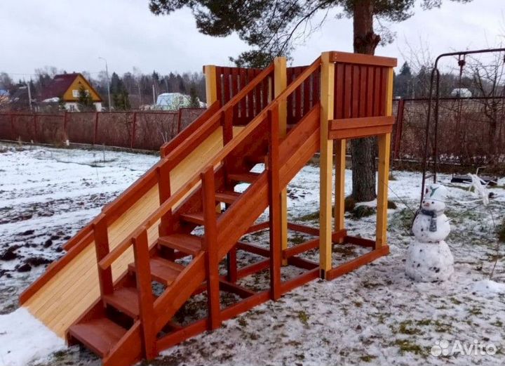 Зимний скат для ватрушек