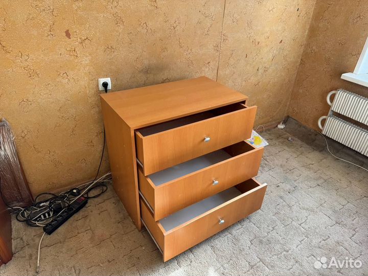 Комод IKEA, 3 ящика, б/у