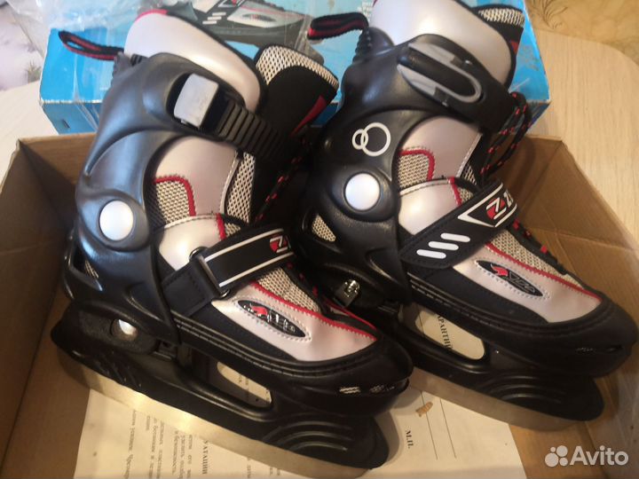 Коньки раздвижные 29-32