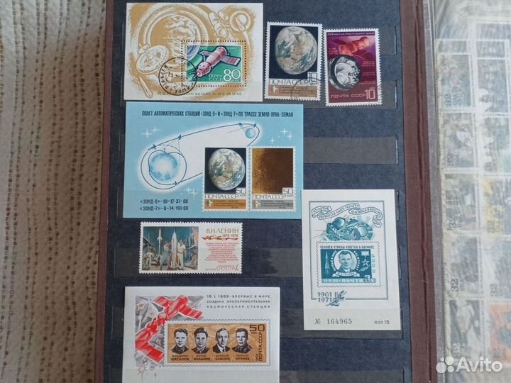 Альбом марок разных стран 1960-70 гг