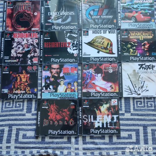 Диски на Playstation One 1 ps1