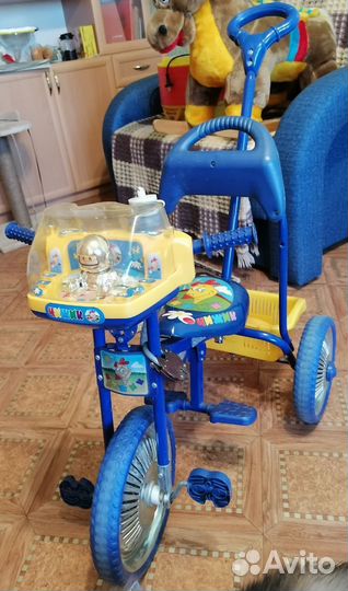Детский трехколесный велосипед бу