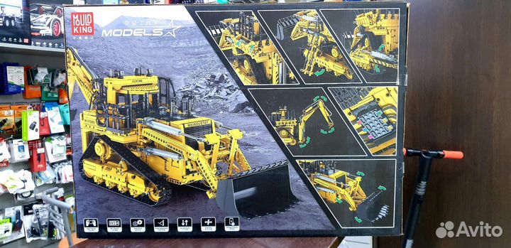 Конструктор Mould King 17023 Бульдозер ду