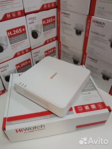 Видеорегистратор 8-ми канальный HiWatch DS-N208(C)