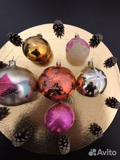 Ёлочные игрушки СССР