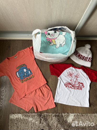 Большой пакет вещей для девочки