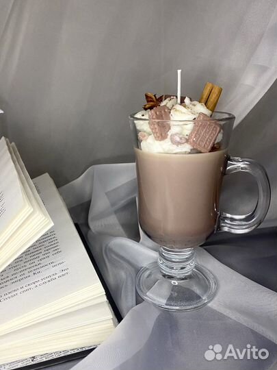 Свечи из соевого воска, ручной работы