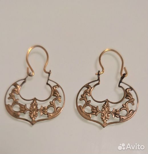Серьги времен СССР