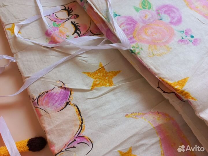 Бортики в кроватку