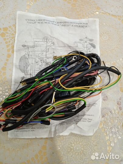 Электропроводка для мотоцикла урал