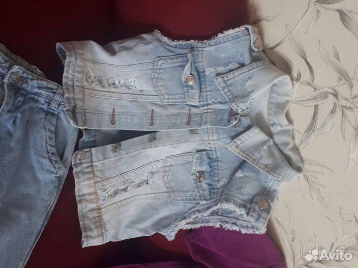 Одежда пакетом для девочки 140