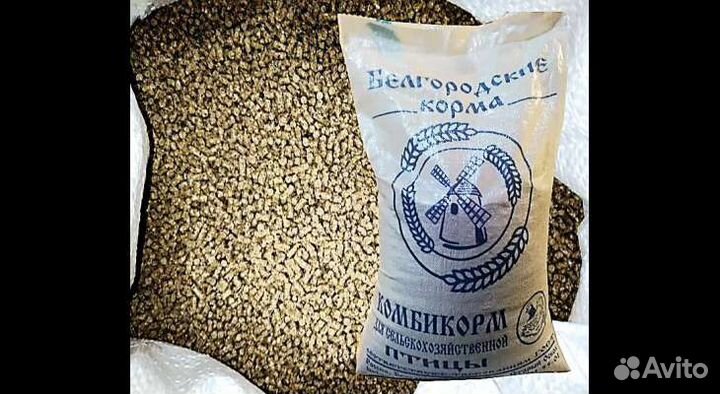 Комбикорма Южная корона зерно птица