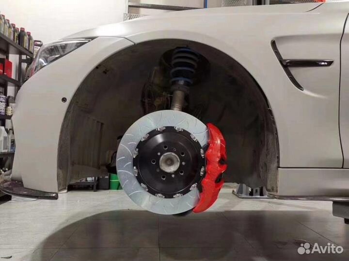 Тюнинг тормоза Hyundai Elantra 7 Brembo M6 перед