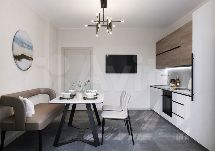 3-к. квартира, 70,8 м², 13/21 эт.