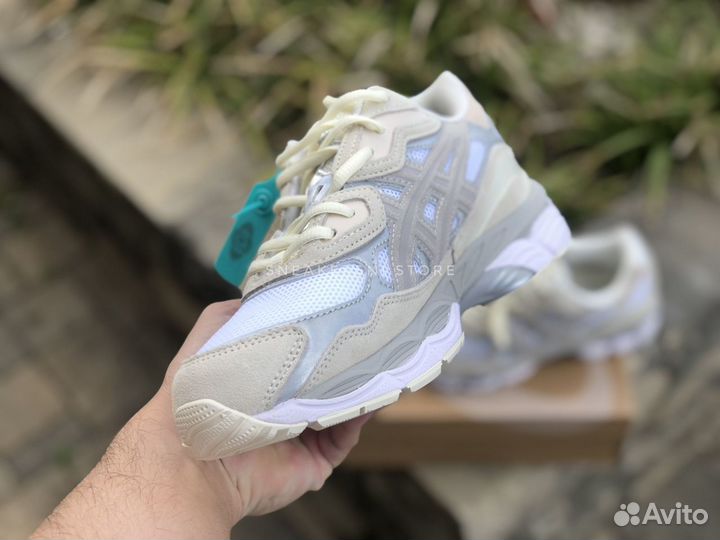 Кроссовки Asics Gel NYC White Oyster Grey