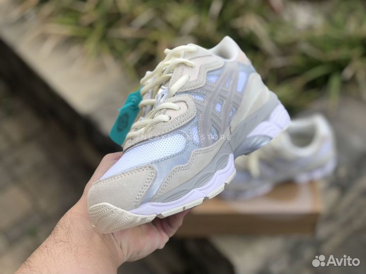 Кроссовки Asics Gel NYC White Oyster Grey