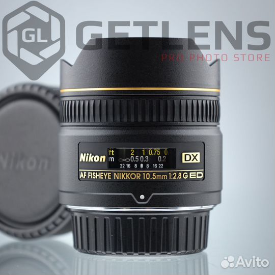 Nikon 10.5mm f/2.8G ED DX Fisheye-Nikkor