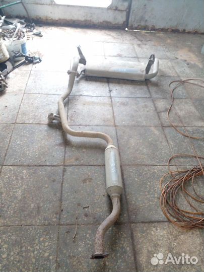 Глушитель резонатор mitsubishi space star