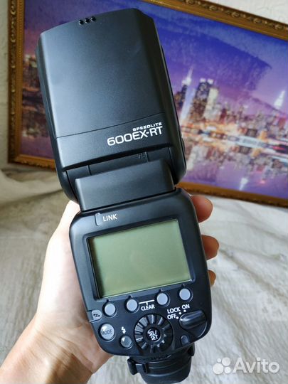 Вспышка canon speedlite 600ex rt