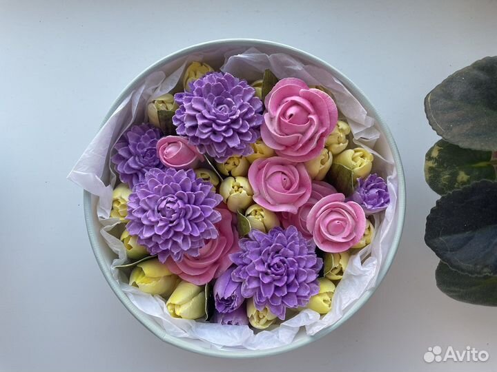 Зефирные букеты, зефир