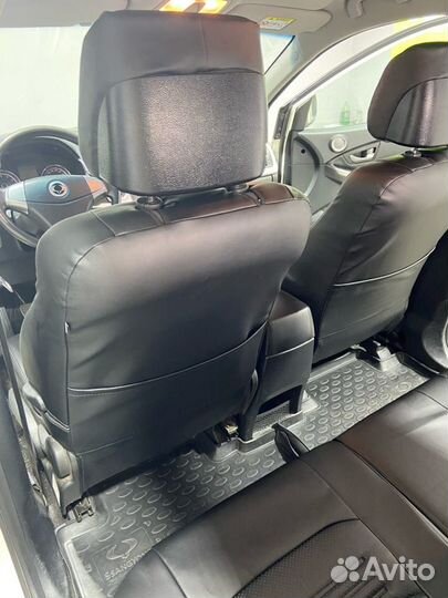 Чехлы Daewoo Nexia 08+ чёрные