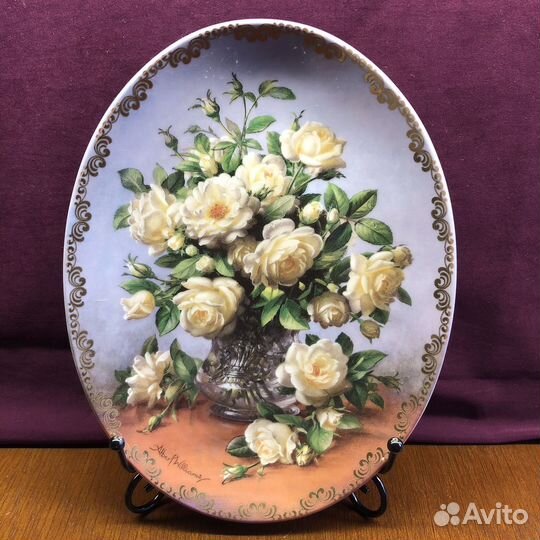 Тарелка настенная винтаж Англия