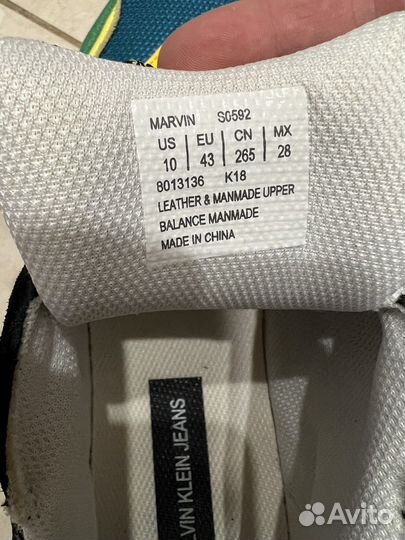 Кроссовки Calvin Klein