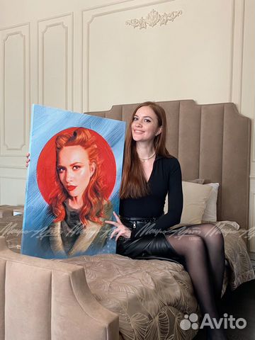 Портрет по фото на холсте Ижевск