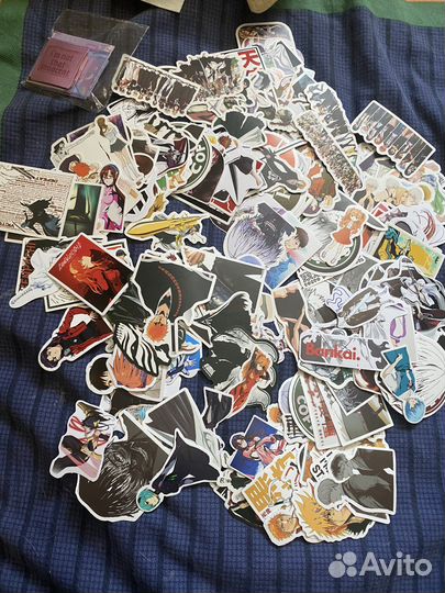 Наклейки с аниме цена за 1 штуку