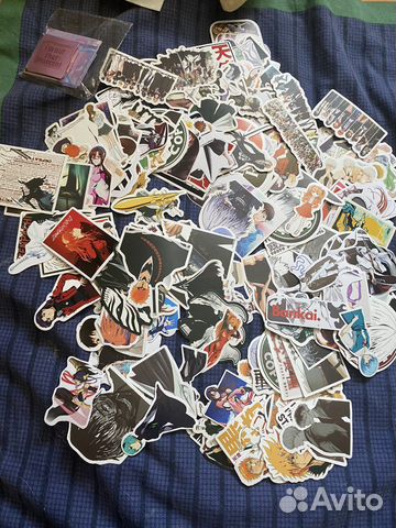 Наклейки с аниме цена за 1 штуку