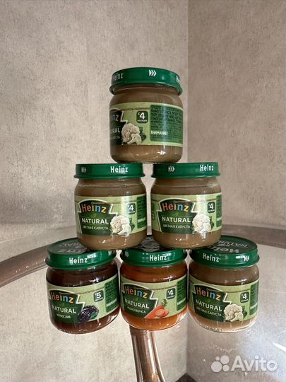 Пюре овощное heinz