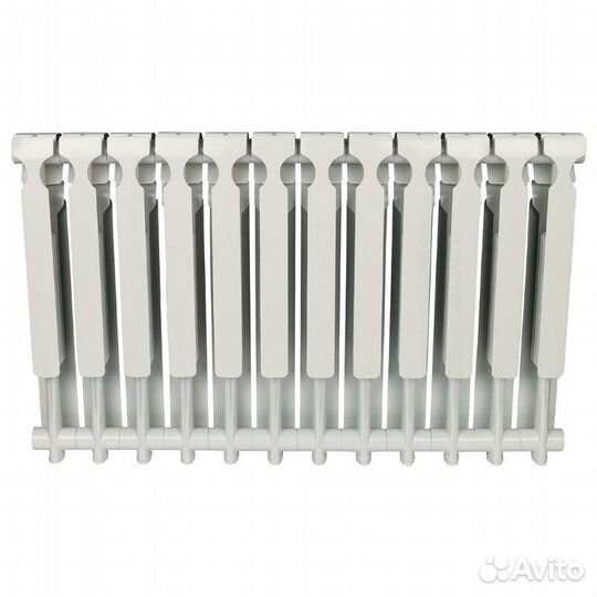 Алюминиевый радиатор Rommer Optima 500, 12 секций