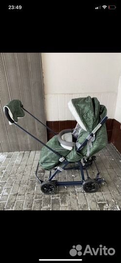 Санки коляска ника 8 1