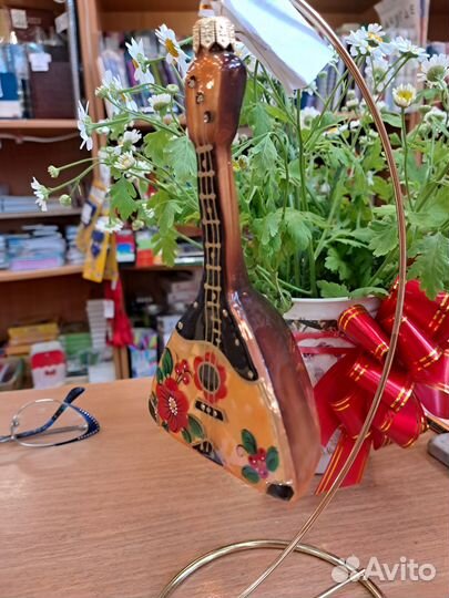 Ёлочная игрушка балалайка, Ариэль