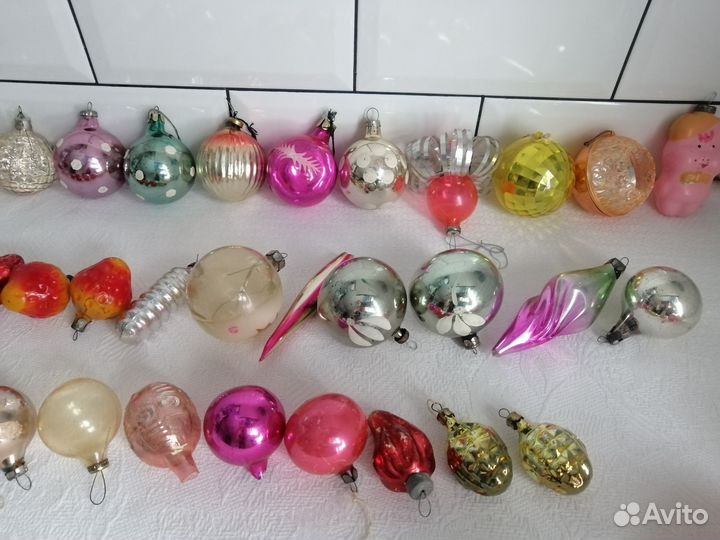 Игрушки на ёлку советского периода