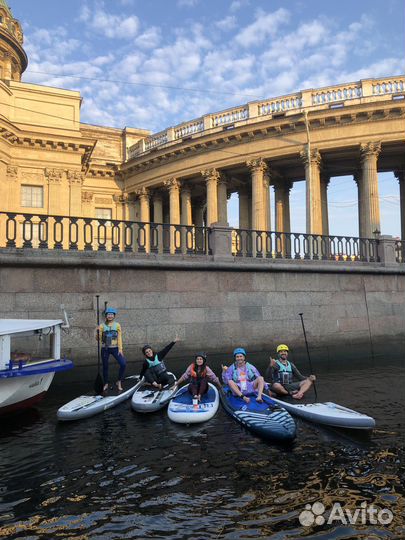 Сап прогулка Исторческий центр СПБ