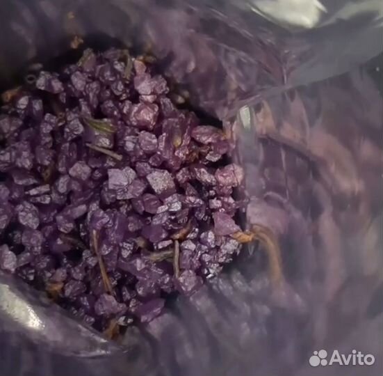 Мерцающая соль для ванны