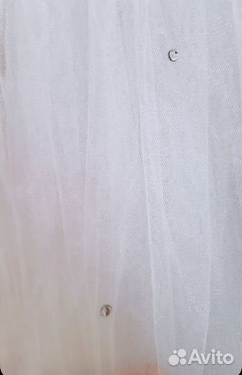 Фата со стразами