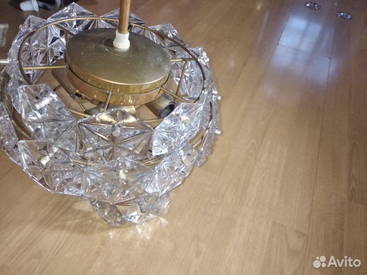 Хрустальная люстра СССР
