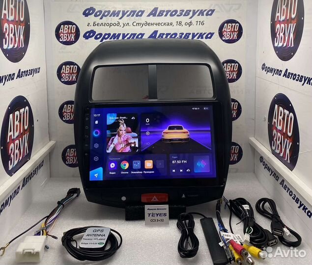 Магнитола Mitsubishi ASX 2010-2016 сс3 3-32 8ядер