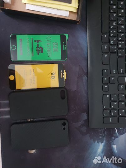 Чехол iPhone se2020, Защитное стекло и плёнка