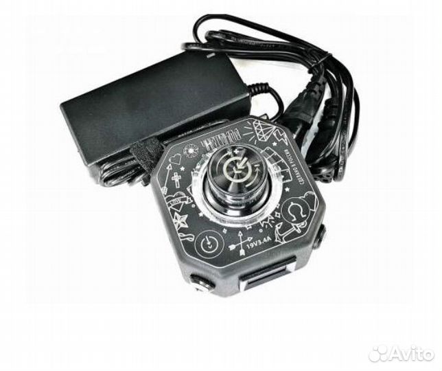 Тату машинка новая ПМ и тату пэн частокол N + блок