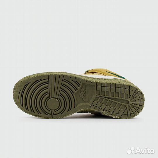 Кроссовки Nike x cpfm Dunk Mid Desert Olive